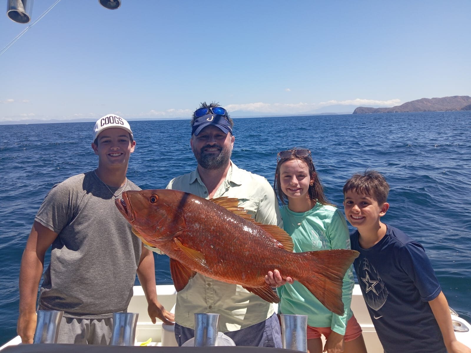 Cubera snapper, full crew